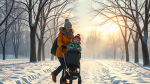 Yes, Baby it’s cold outside!….and we are going for a walk.